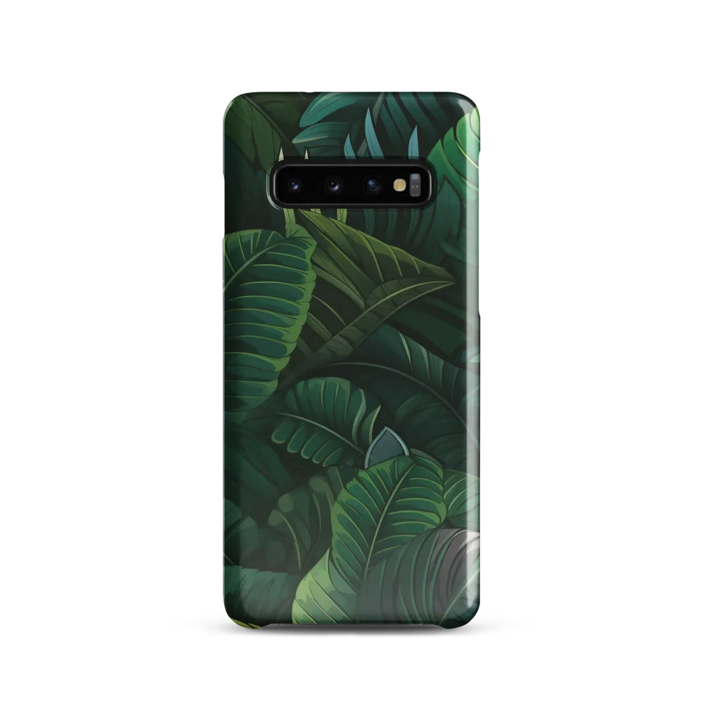 Lush Canopy: A Tropical Foliage Study