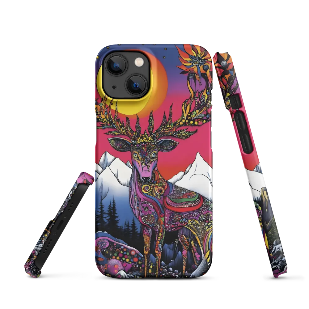 Mystical Majesty of the Psychedelic Deer | Phone Case |  13 | Snap Case | Matte