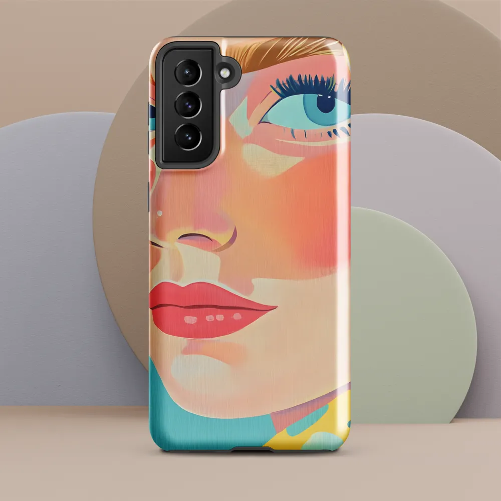 Vibrant Elegance: A Pop Art Portrait