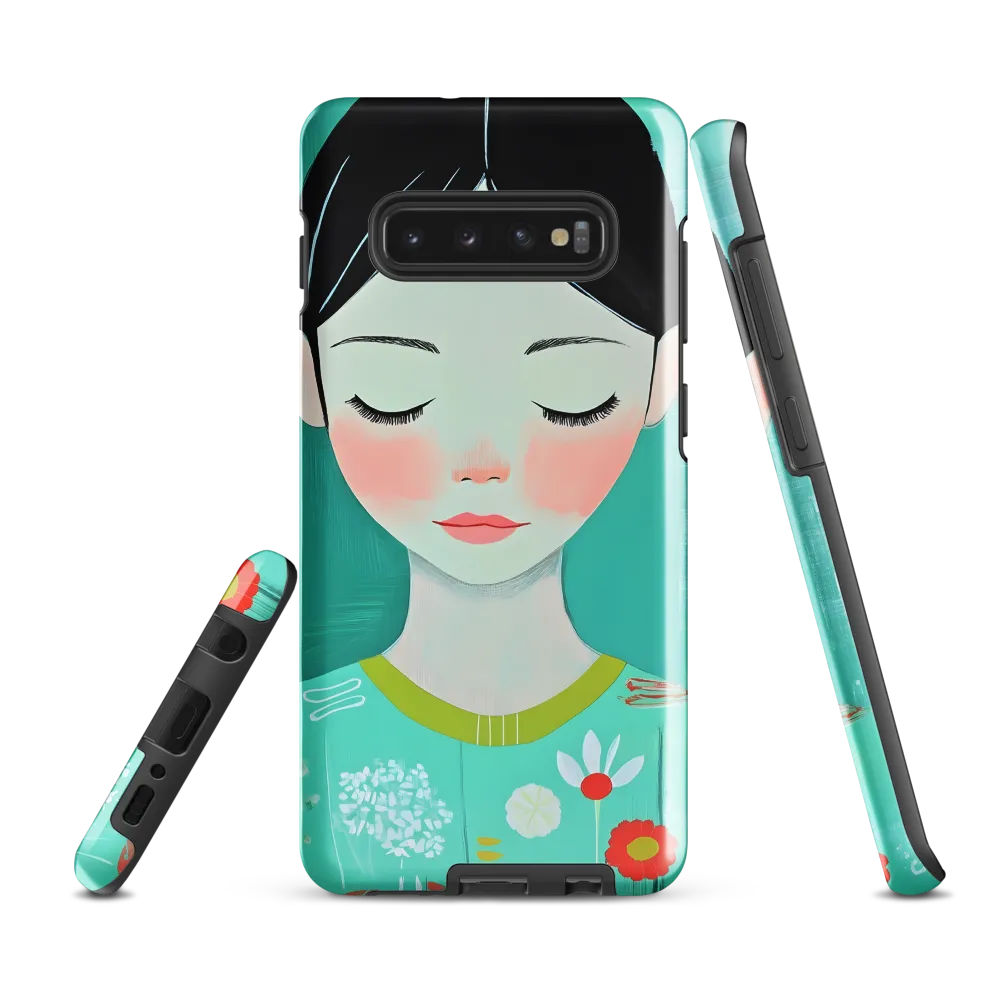 Tranquil Blossom | Phone Case |  S10 Plus | Tough Case | Glossy