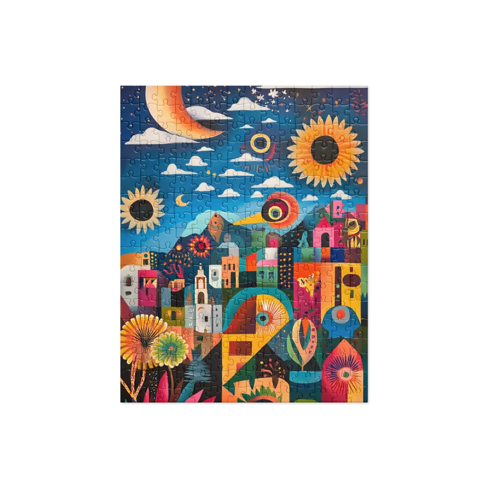 Whimsical Vibrance | Jigsaw Puzzle | 252 pieces