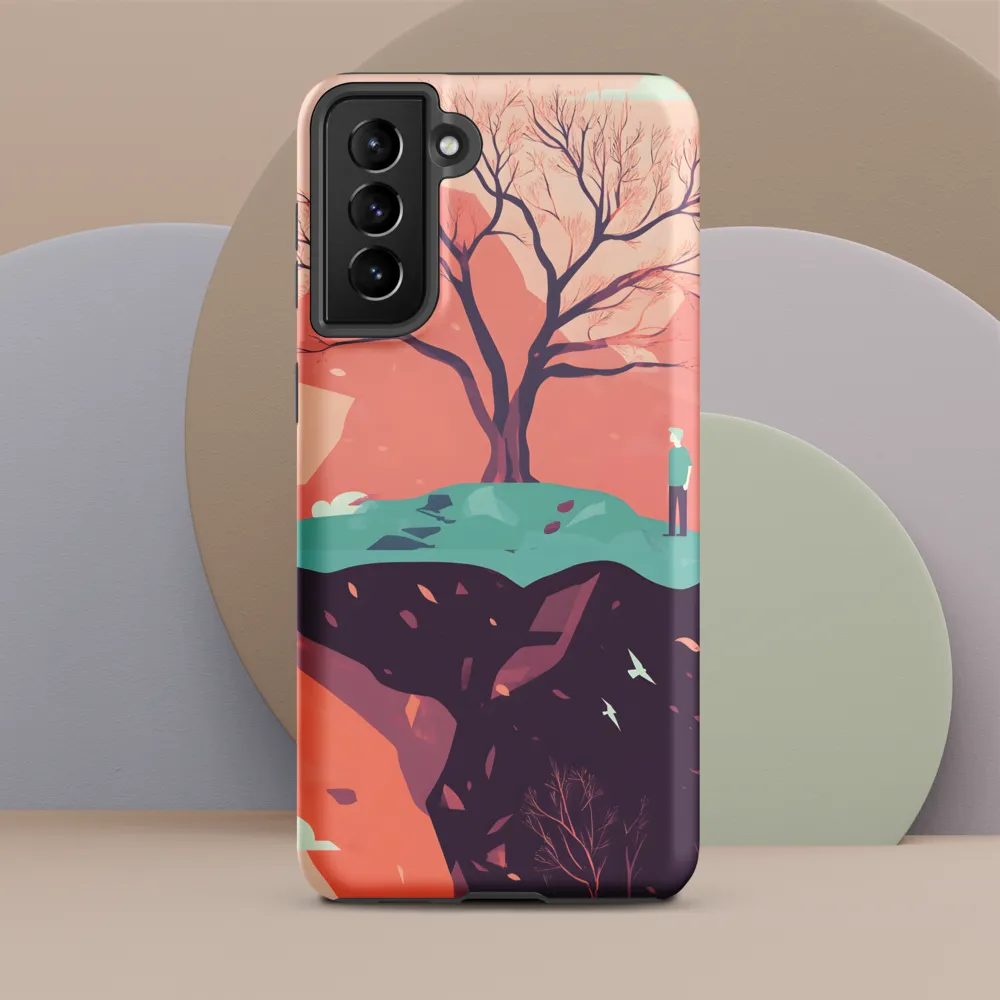 Contemplating Solitude | Phone Case |  S21 Plus | Tough Case | Matte