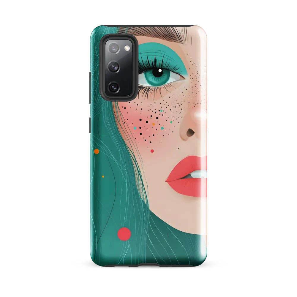 A Playful Portrait: Turquoise Temptation