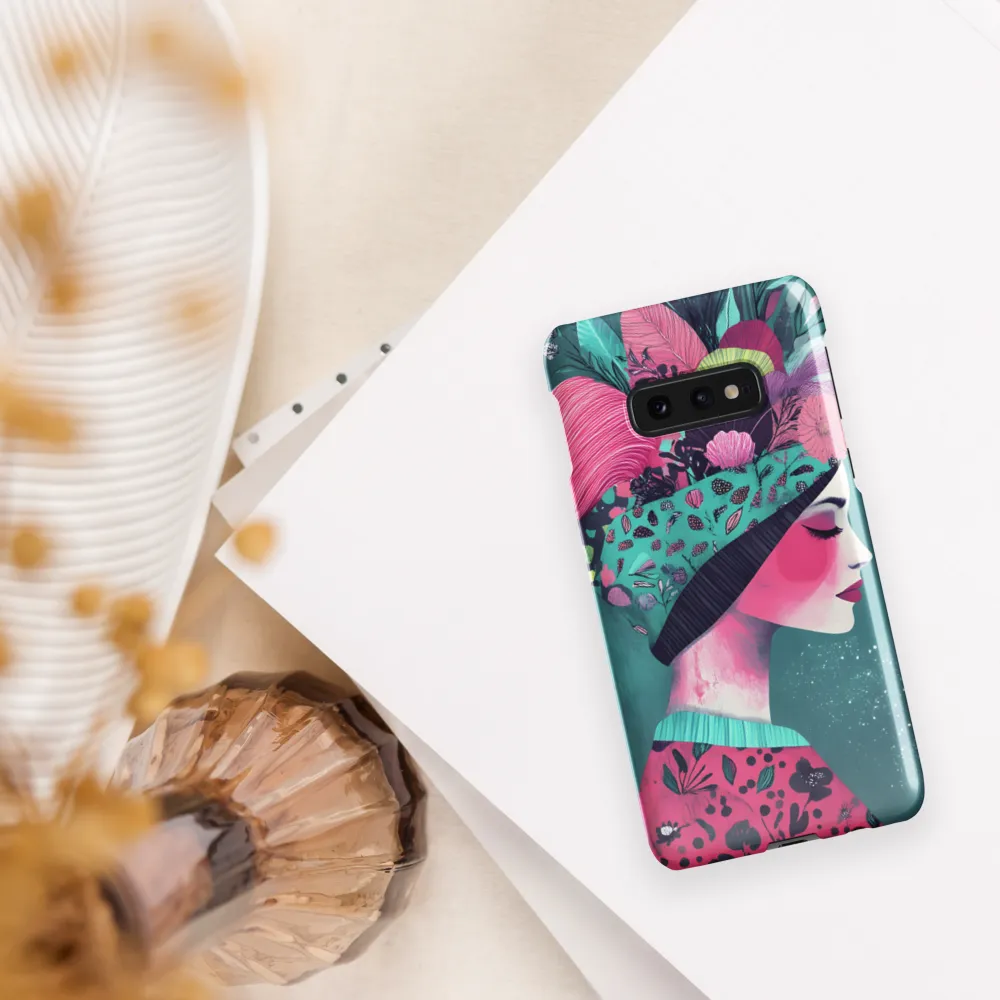 Whimsical Floral Portrait