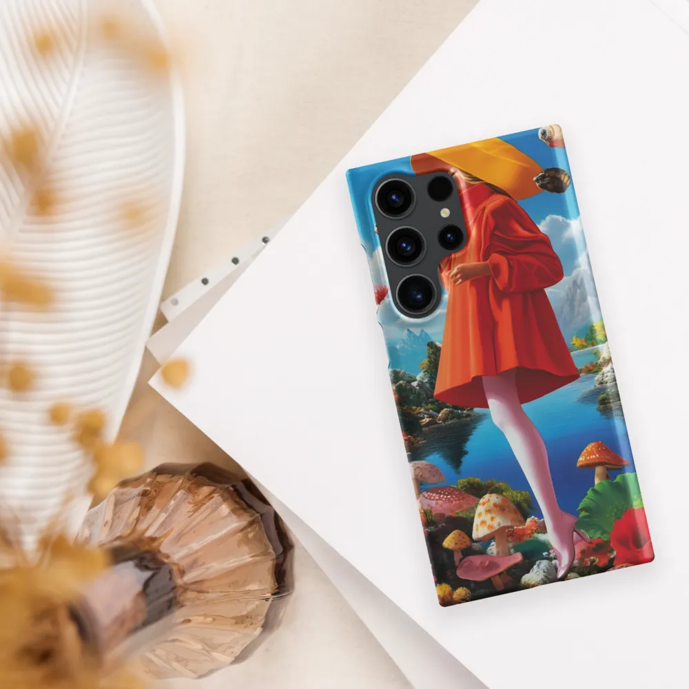 Dreamscape in Orange and Blue