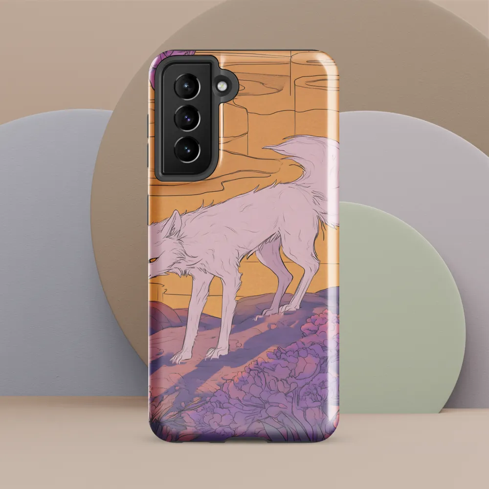 Whispers of the Violet Dawn | Phone Case |  S21 FE | Tough Case | Glossy