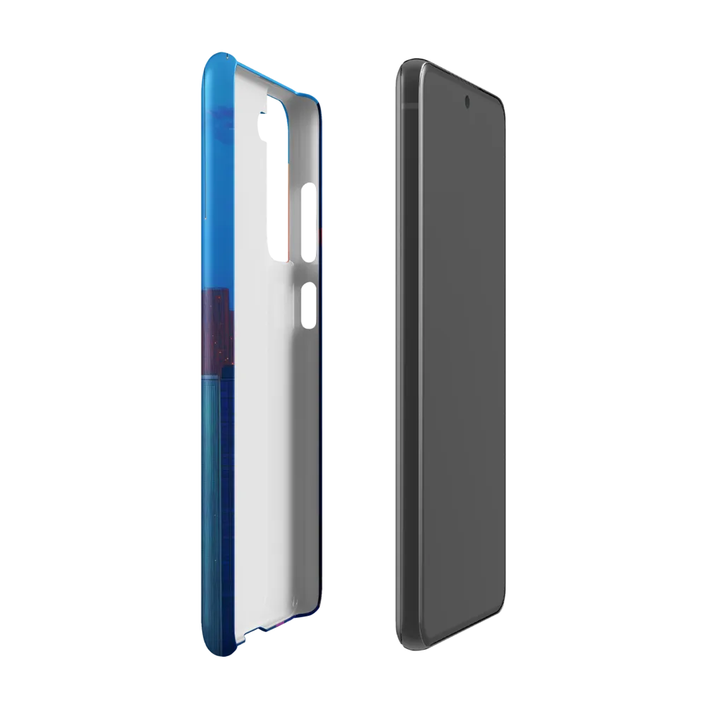 Twilight Reflections: A Digital Cityscape