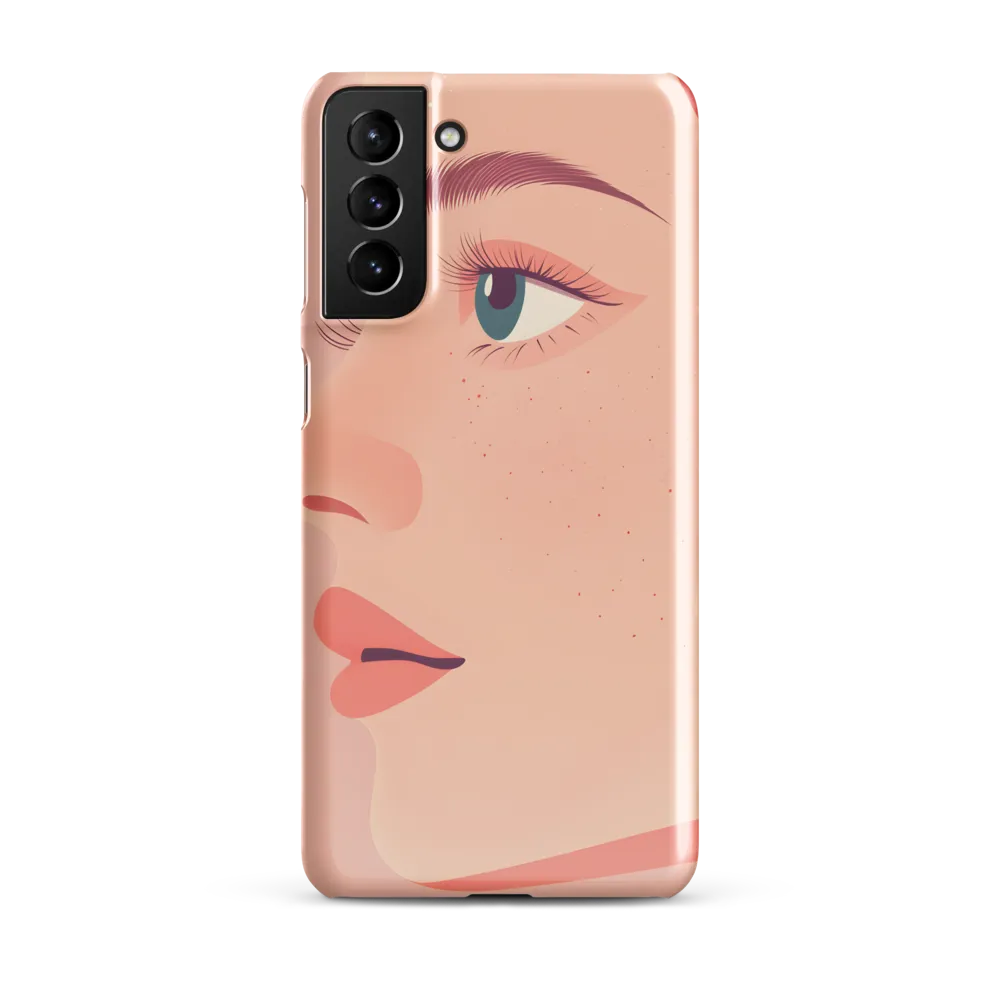 Serenity in Profile | Phone Case |  S21 Plus | Snap Case | Glossy