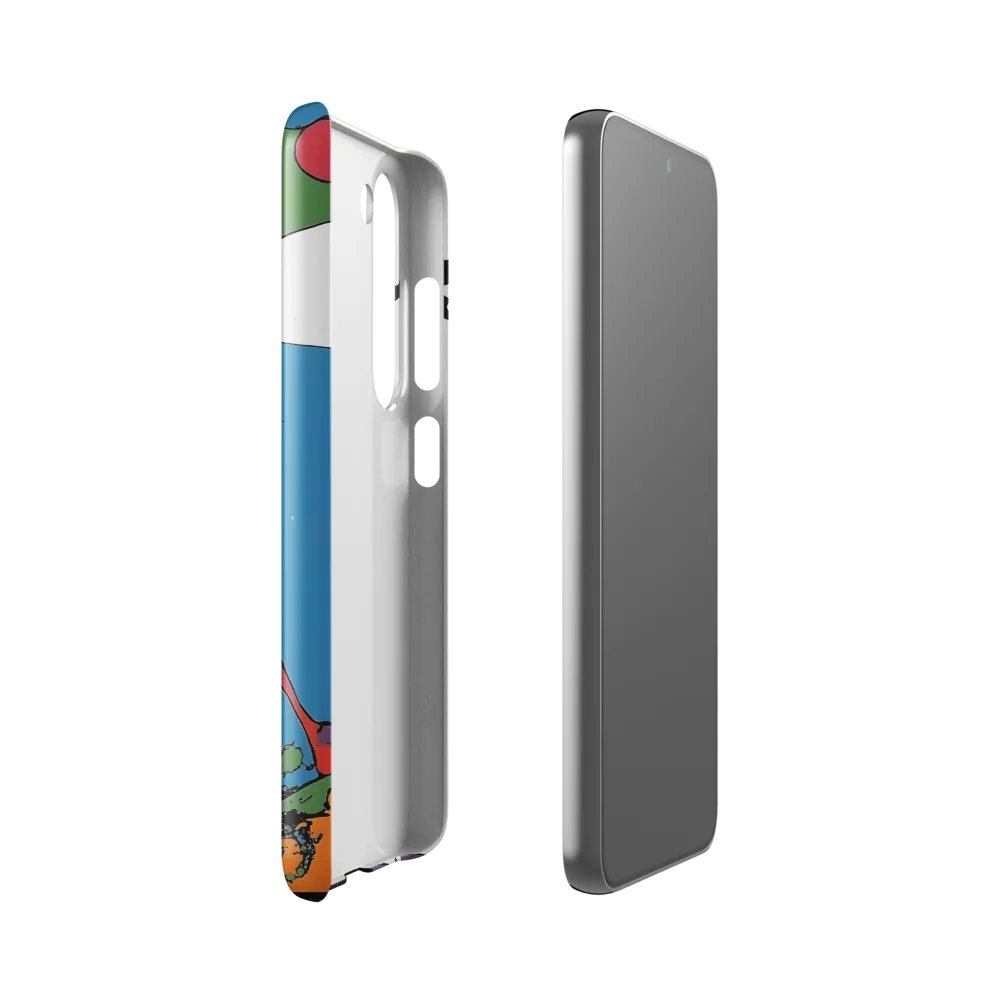 Dynamic Abstract Movement | Phone Case |  S23 | Snap Case | Glossy