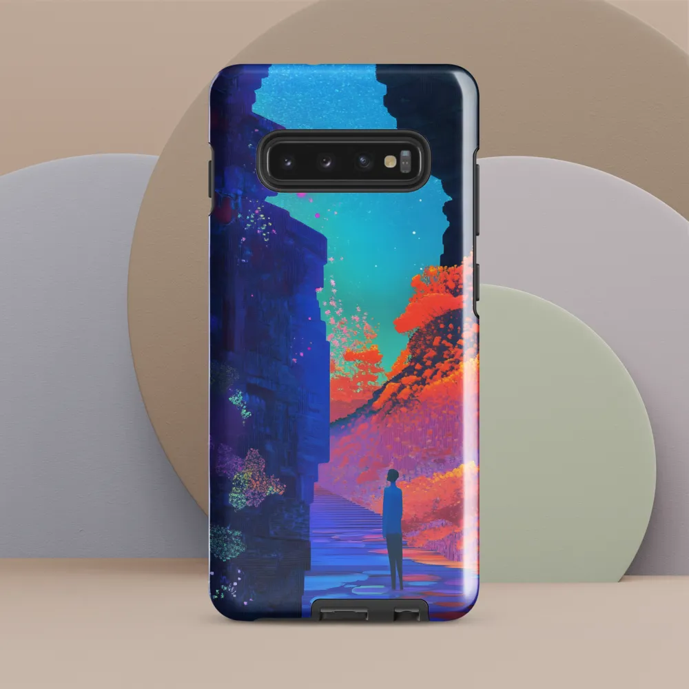 Whispers of a Cosmic Journey | Phone Case |  S10 Plus | Tough Case | Glossy