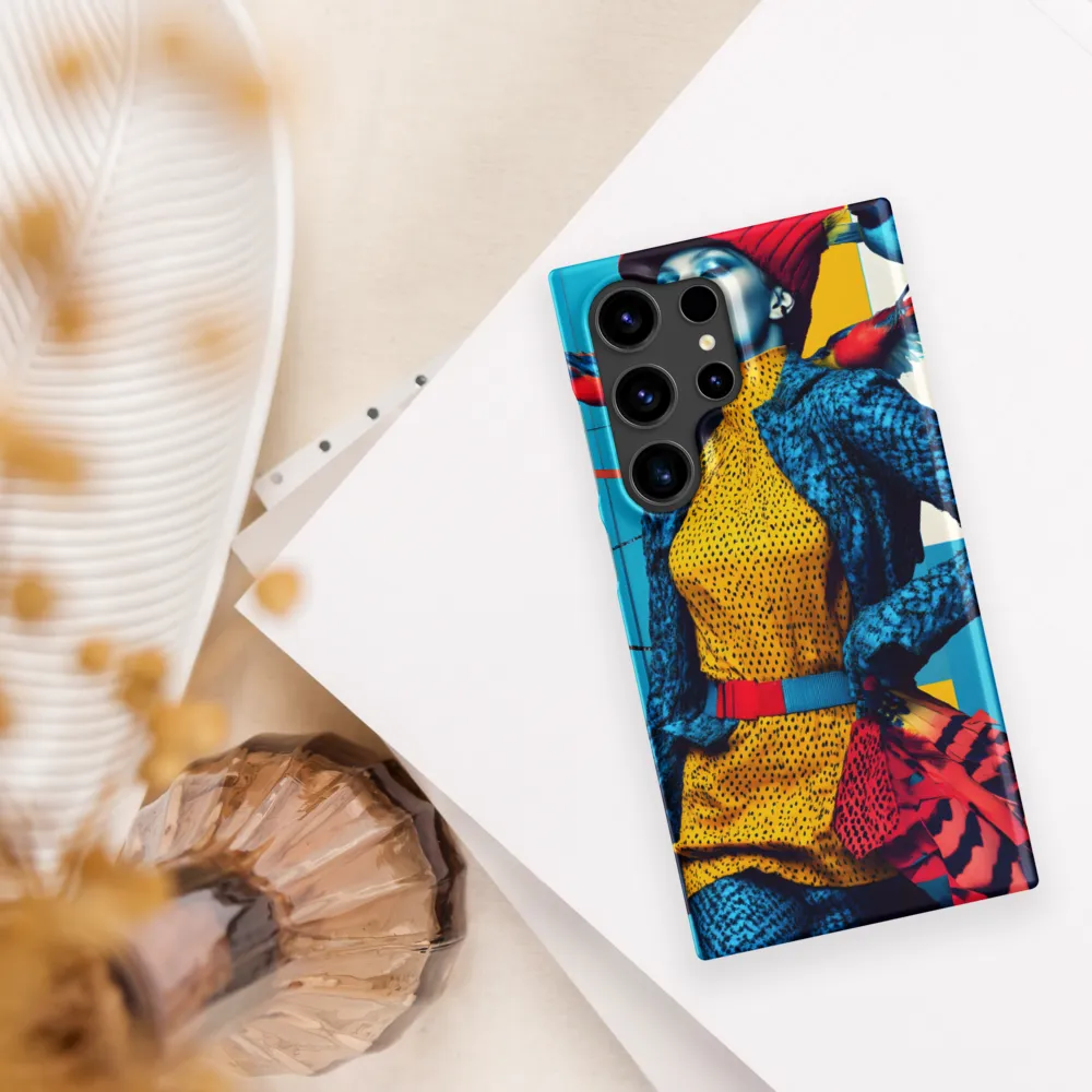 Vibrant Fusion of Nature and Fashion