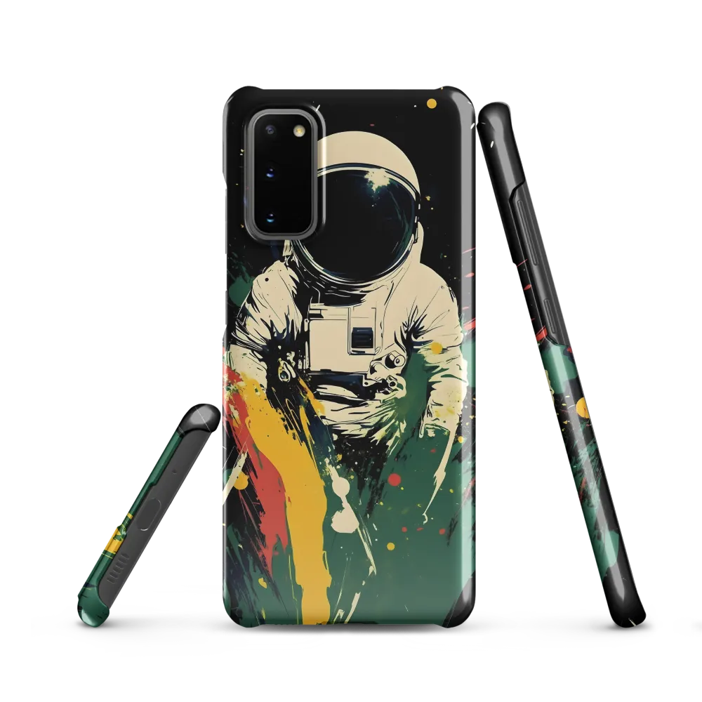Cosmic Splash: The Astronaut's Journey