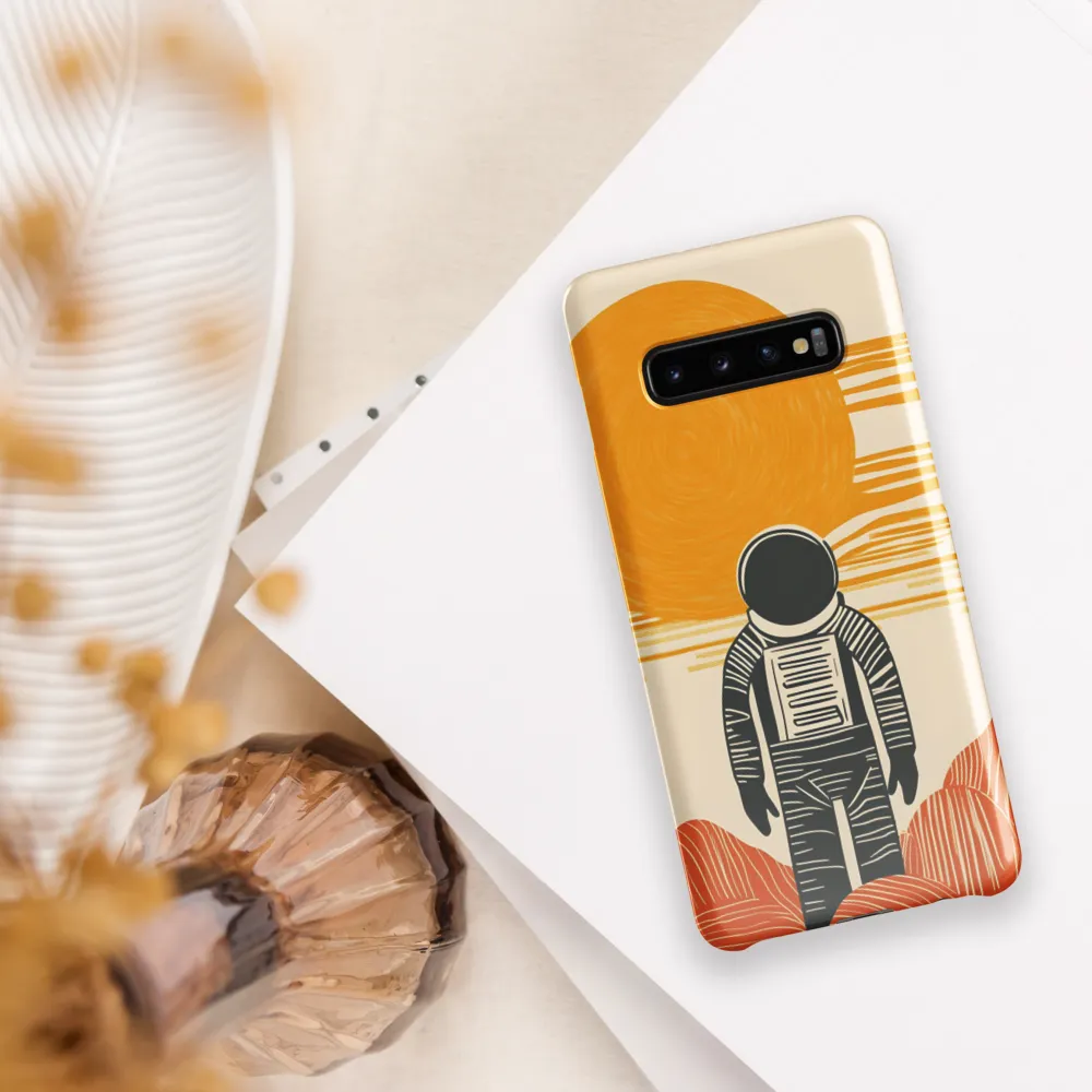 Contemplation on a Distant World | Phone Case |  S10 Plus | Snap Case | Glossy