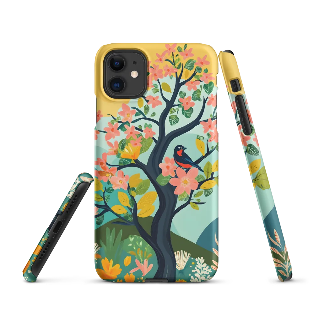 Spring Blossoms: A Serene Encounter