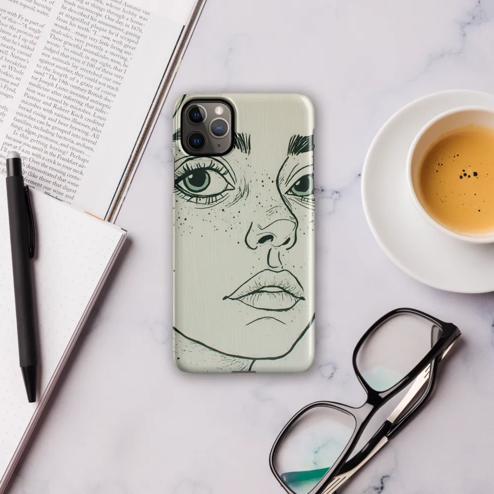 Contemplative Gaze | Phone Case |  11 Pro Max | Snap Case | Glossy