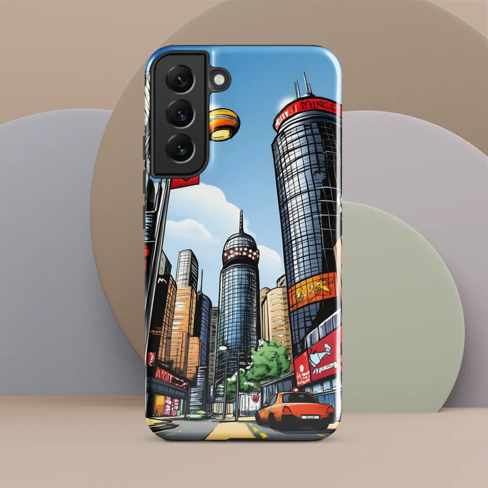 Urban Pulse: A Comic Cityscape