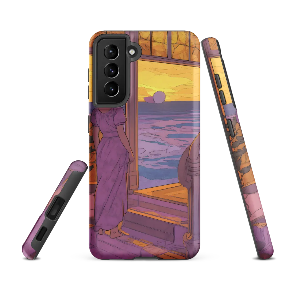 Whispers of the Sunset | Phone Case |  S21 FE | Tough Case | Matte