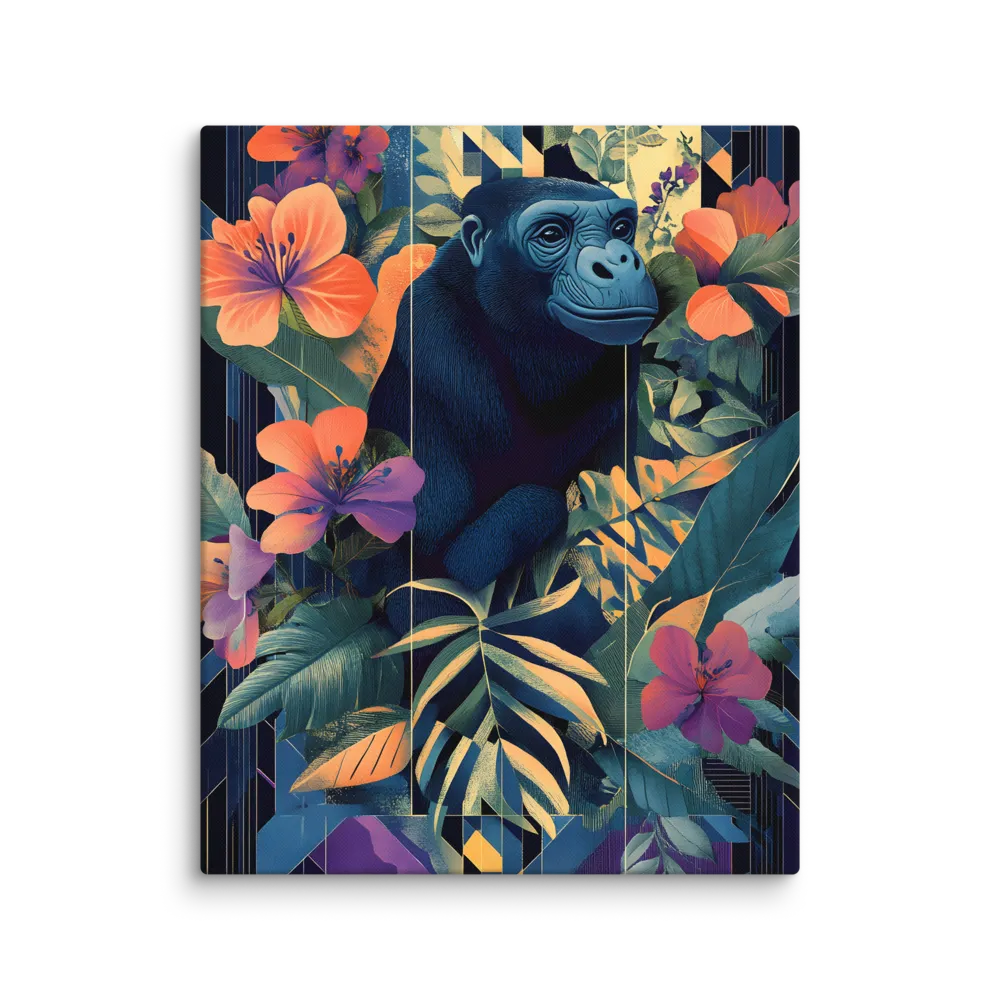 Harmony of Nature and Geometry | Canvas | 24″×30″
