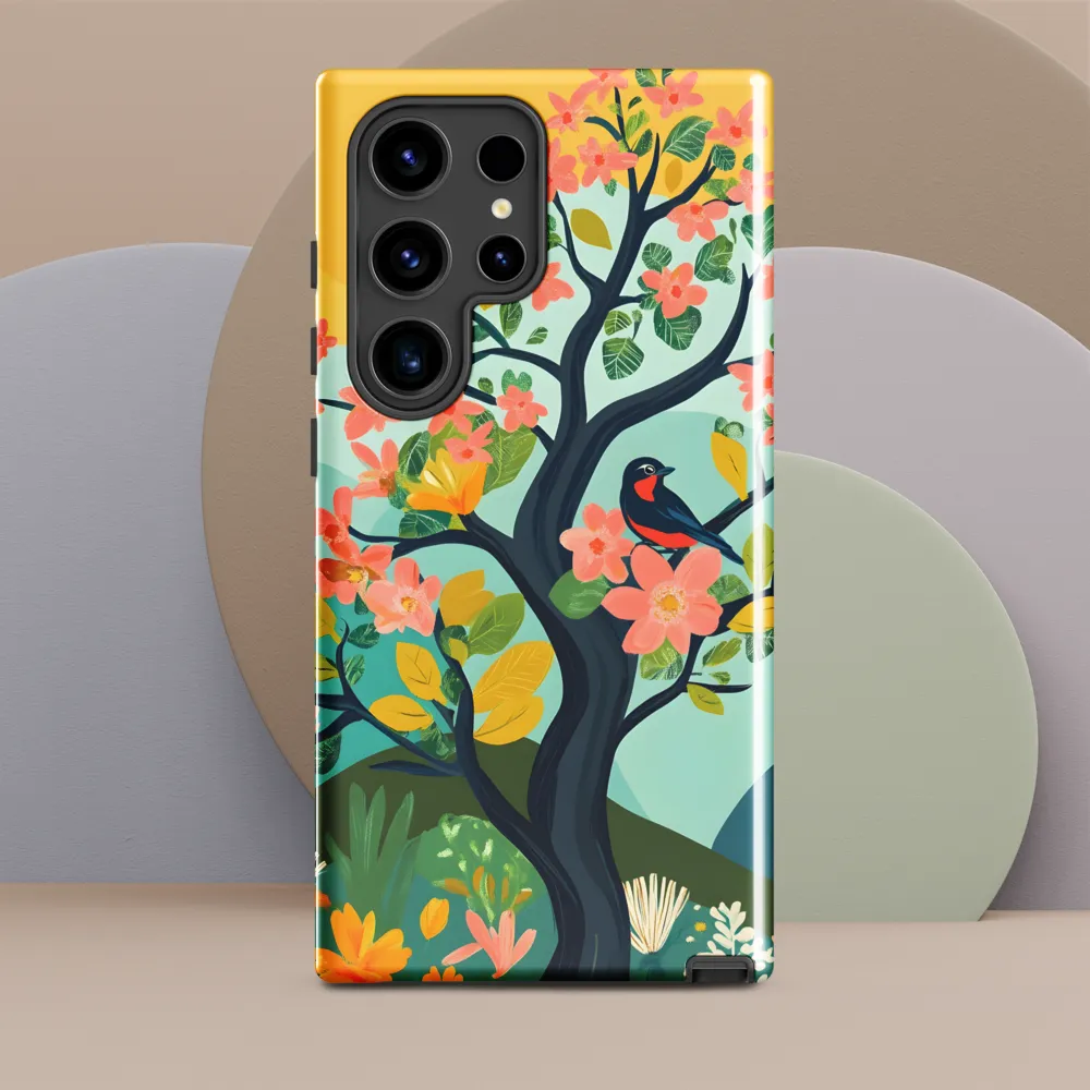 Spring Blossoms: A Serene Encounter
