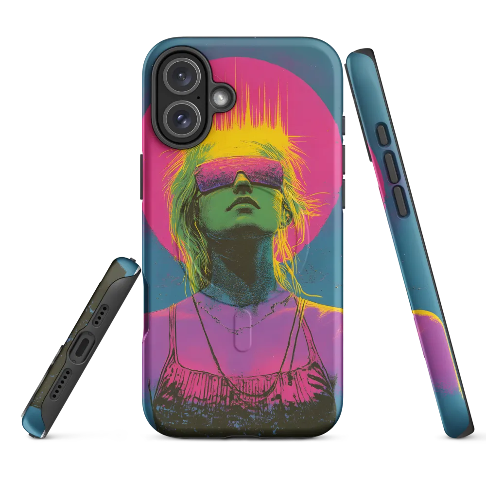 Neon Dreams: Portrait of a Modern Muse