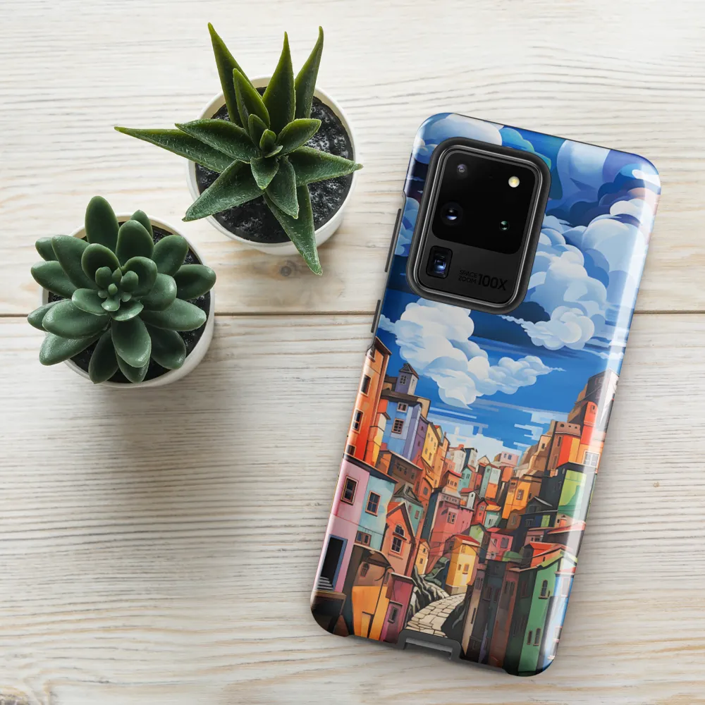 Whimsical Heights: A Vibrant Cityscape