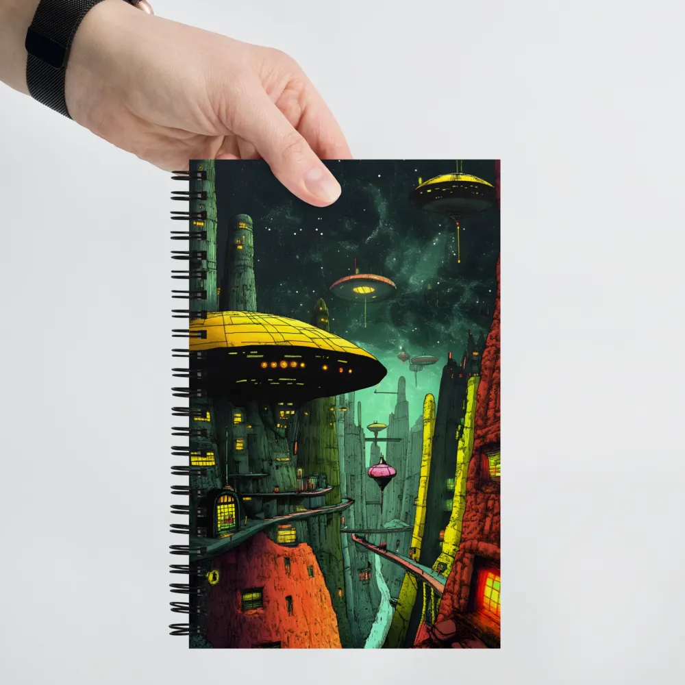 Cosmic Citadel | Spiral Notebook