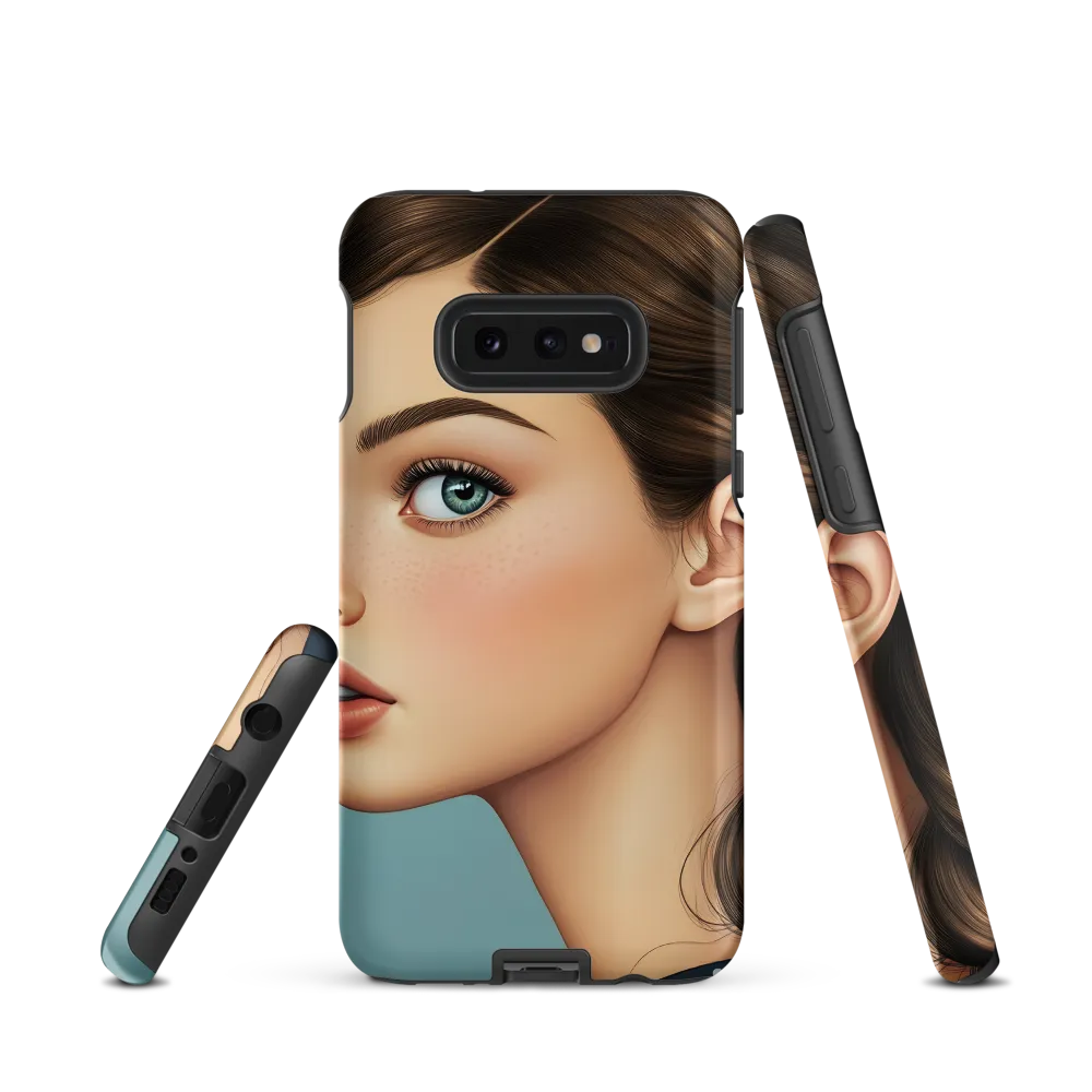 Captivating Gaze: A Modern Portrait