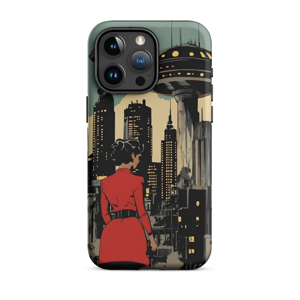 Envisioning Tomorrow: A Retro Futuristic Landscape