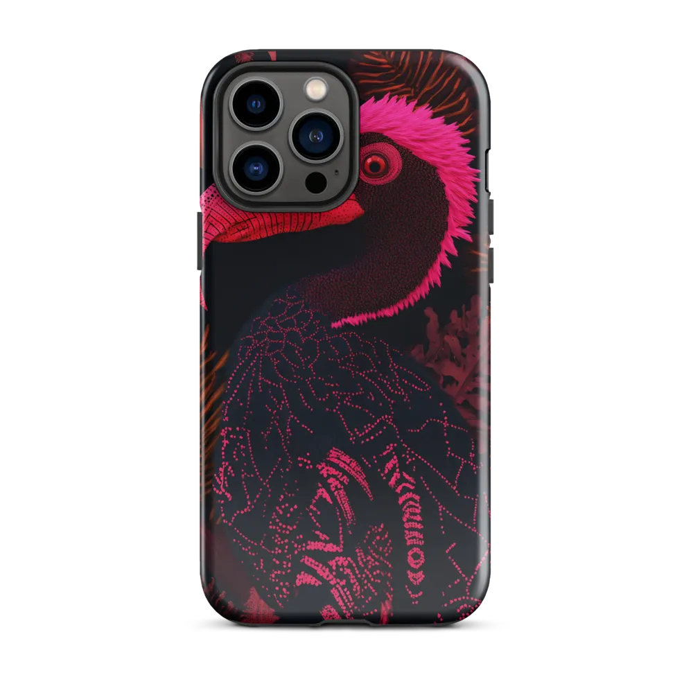 Tropical Echoes: A Modern Avian Portrait