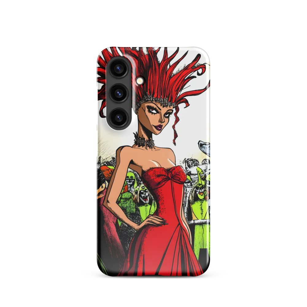 Fiery Elegance: A Fashion Statement