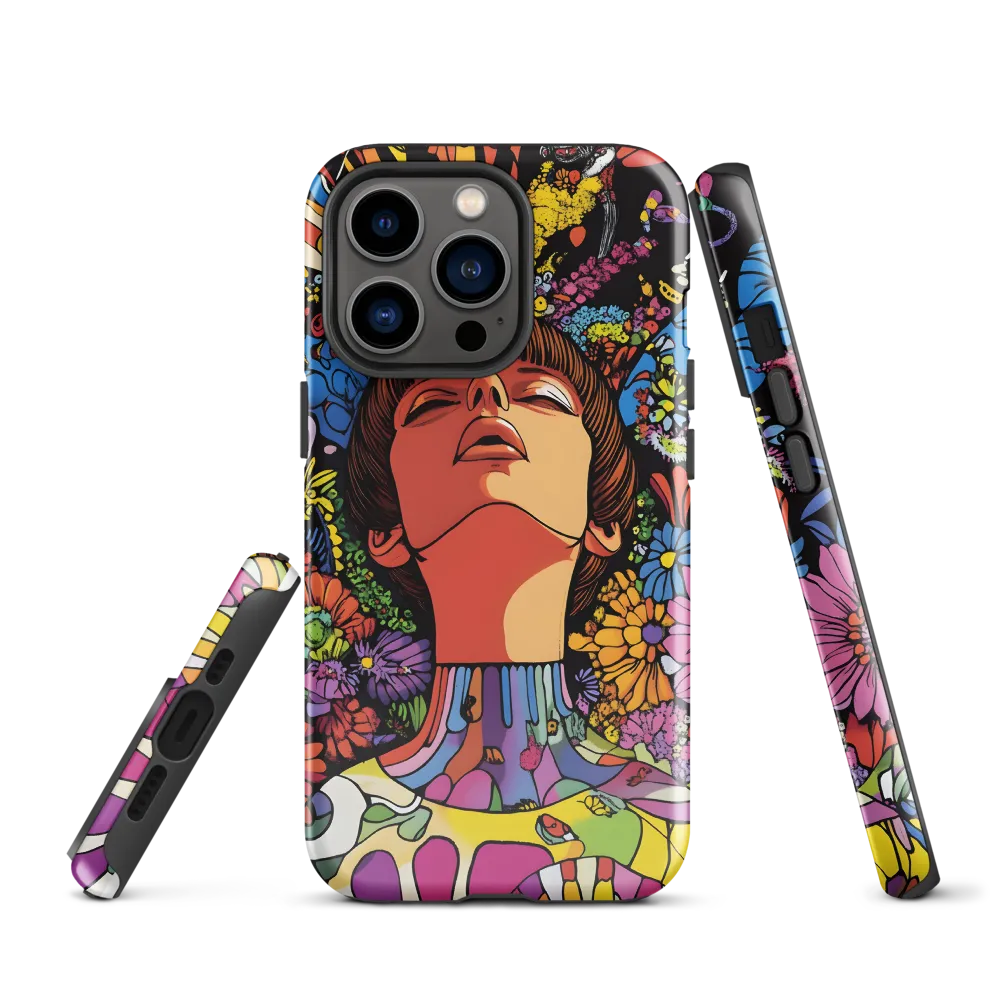 Vibrant Ecstasy: A Psychedelic Portrait
