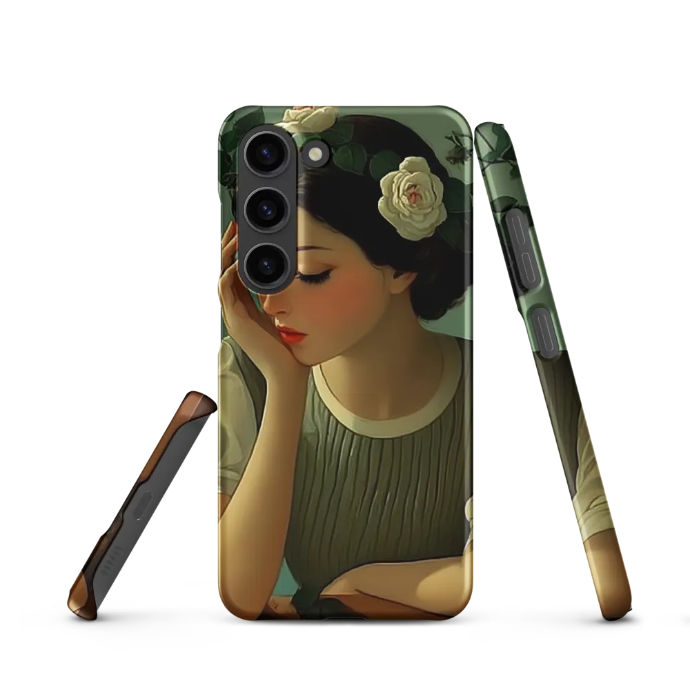 Whispers of Serenity | Phone Case |  S23 | Snap Case | Matte