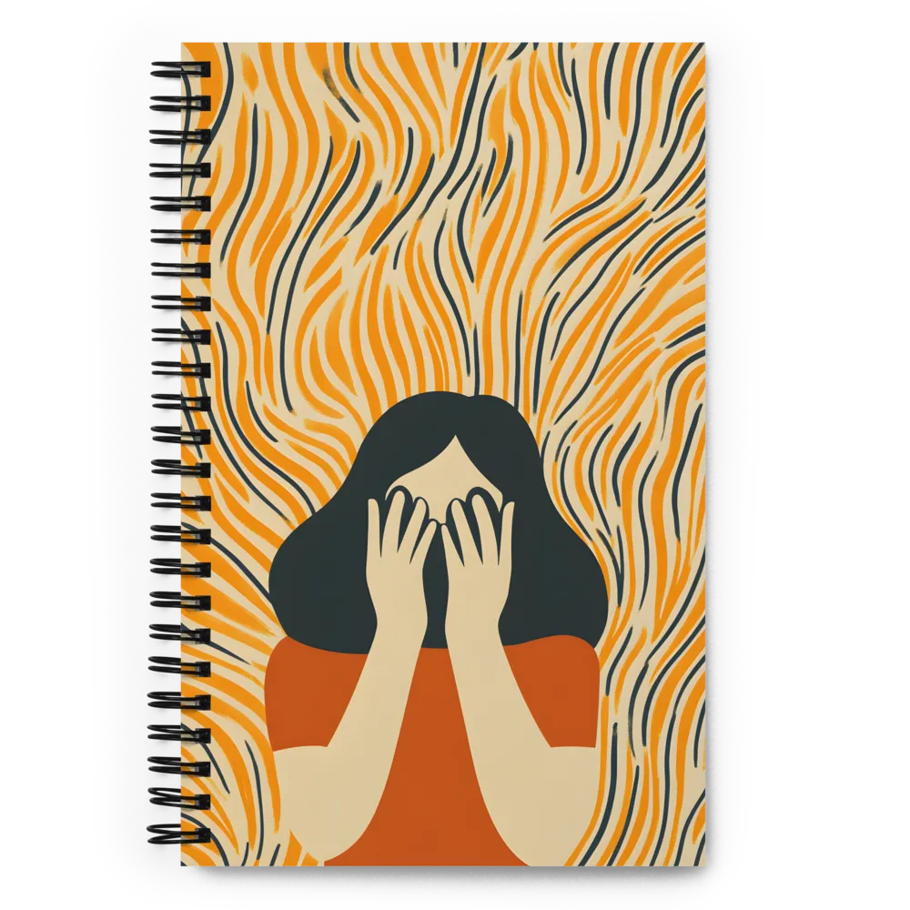 Embracing Inner Turmoil | Spiral Notebook