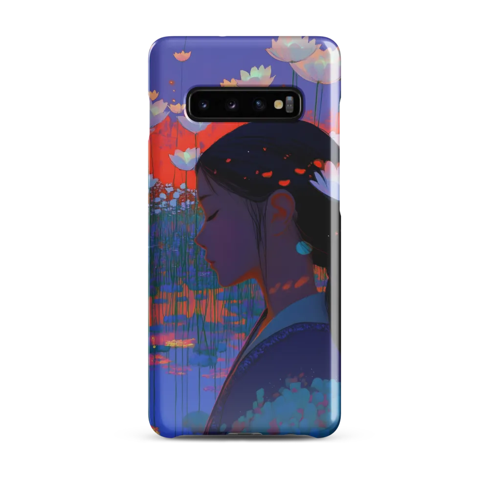 Serenity In Bloom | Phone Case |  S10 Plus | Snap Case | Glossy