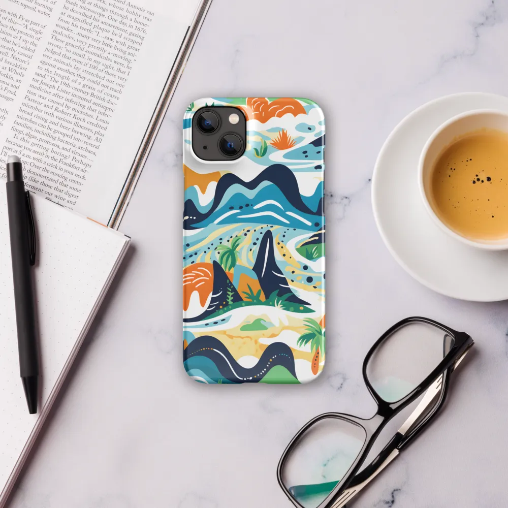Abstract Tropical Landscape