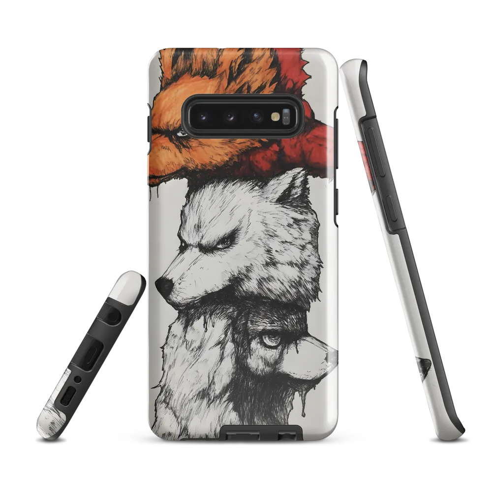 Fierce Canine Assembly | Phone Case |  S10 Plus | Tough Case | Glossy