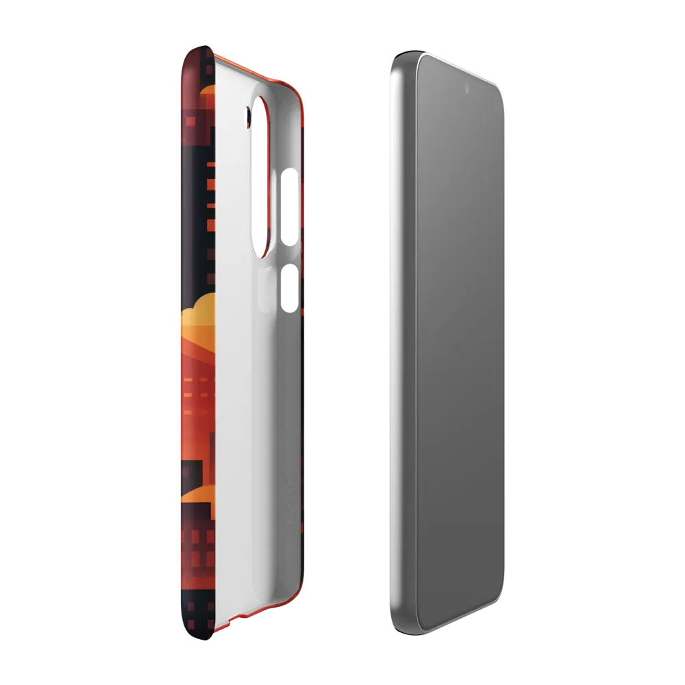 Radiance of the Urban Horizon | Phone Case |  S23 Plus | Snap Case | Matte