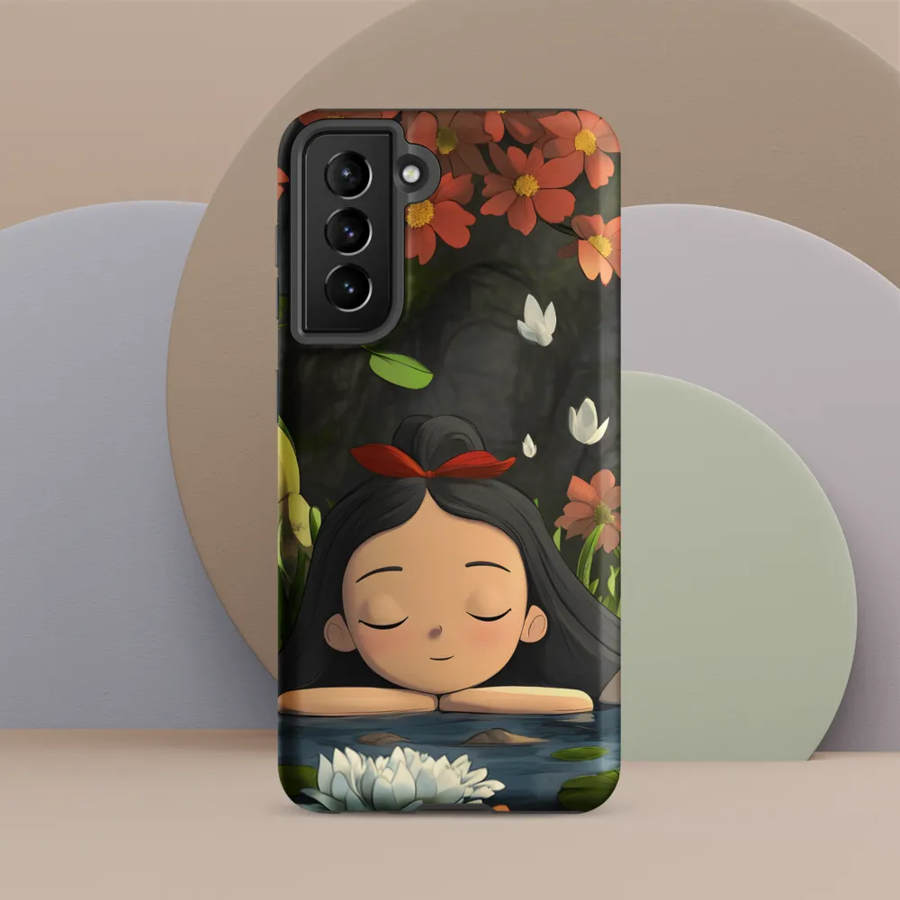 Tranquility by the Waterside | Phone Case |  S21 | Tough Case | Matte