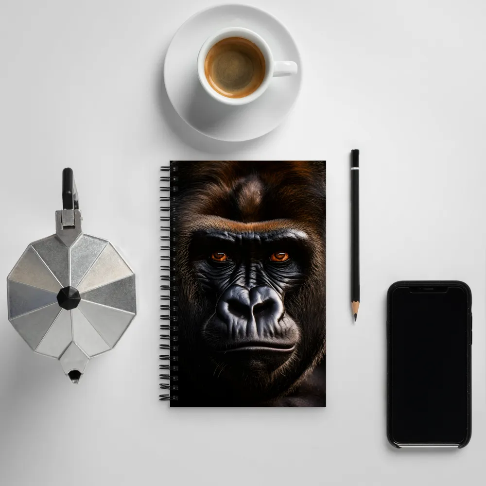 Majestic Gaze | Spiral Notebook