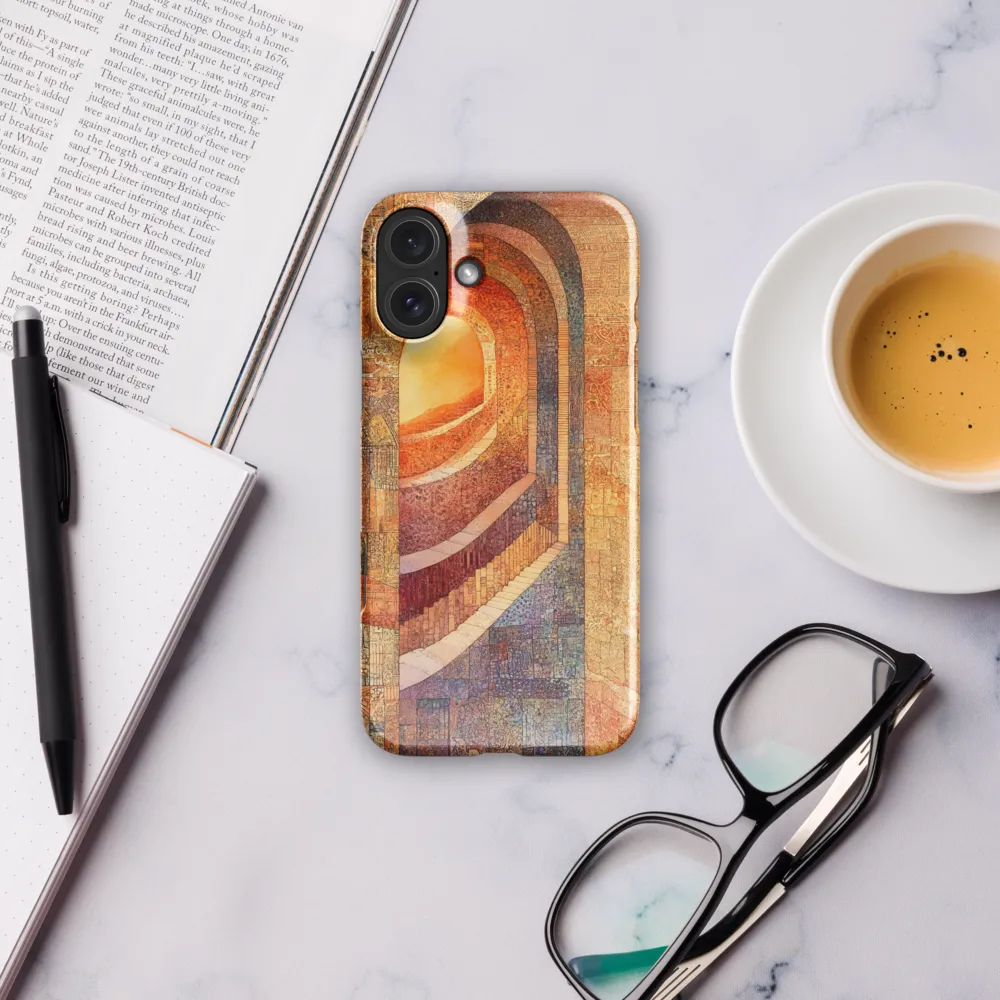 The Journey Through Shadows | Phone Case |  16 Plus | Snap Case | Glossy