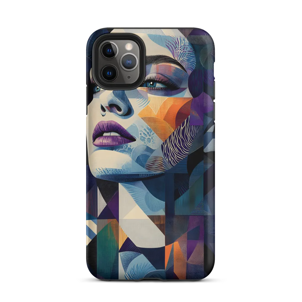 Fragmented Mystery: A Modern Portrait