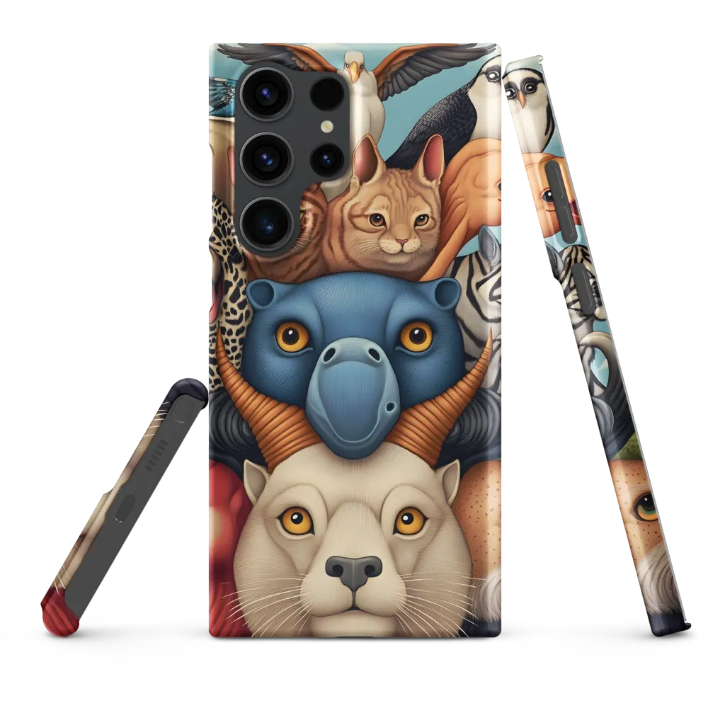 Harmonious Echoes of Wildlife | Phone Case |  S23 Ultra | Snap Case | Matte