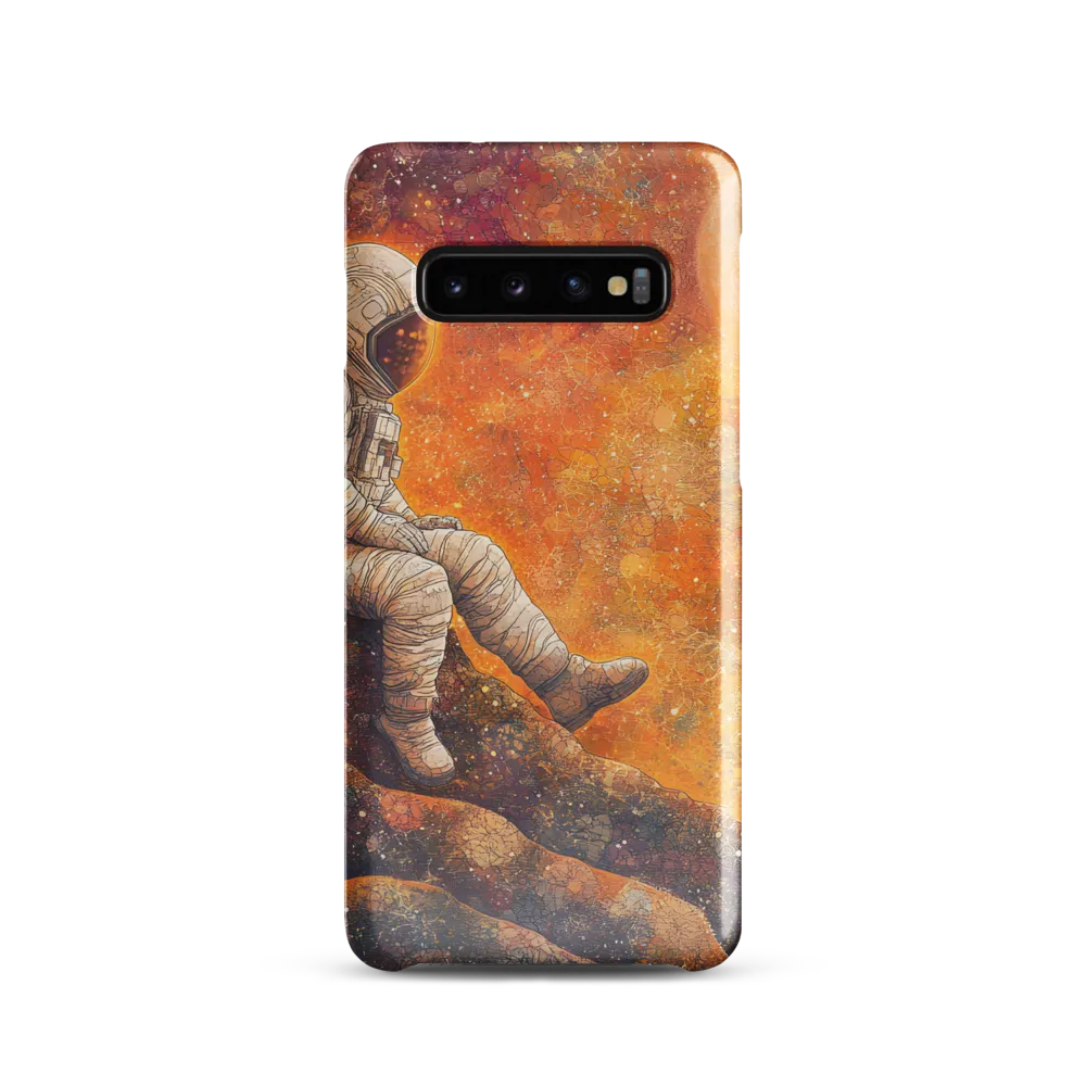 A Cosmic Solitude | Phone Case |  S10 | Snap Case | Glossy