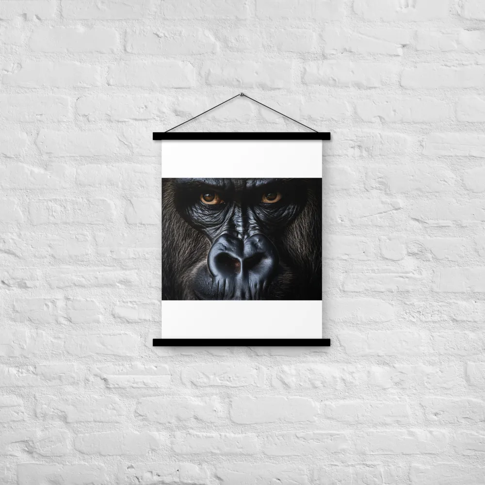 Gaze of the Wild: A Gorilla's Portrait