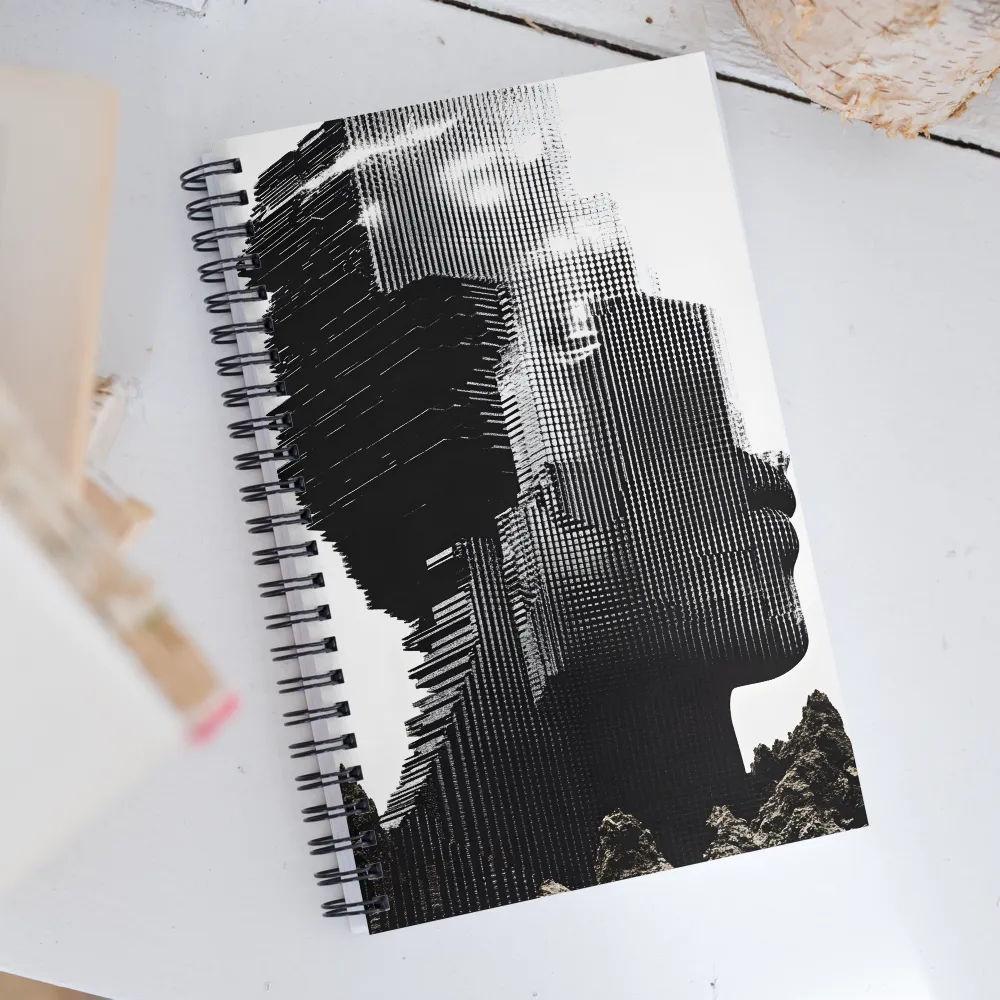 Fragments of Identity | Spiral Notebook