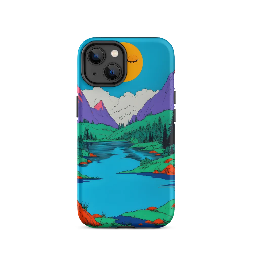 Whimsical Serenity in Vibrant Colors