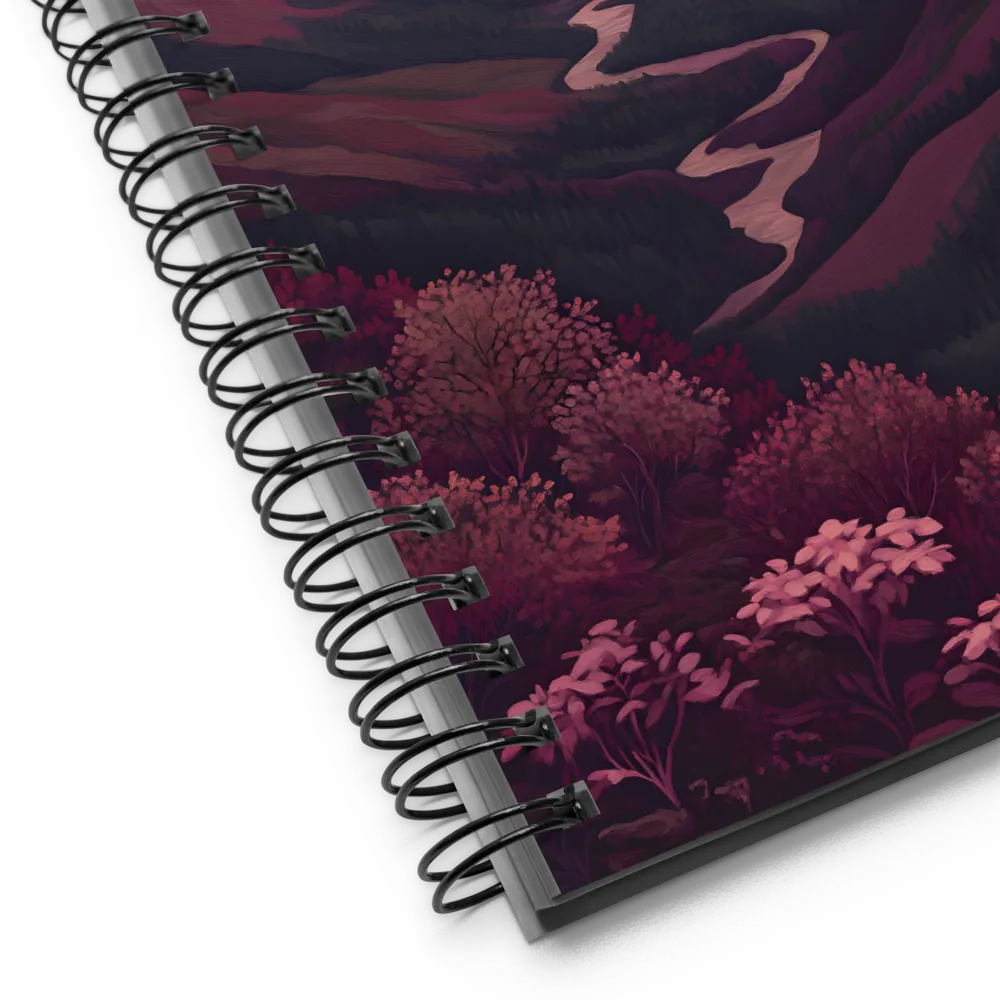 Whispers of Twilight | Spiral Notebook