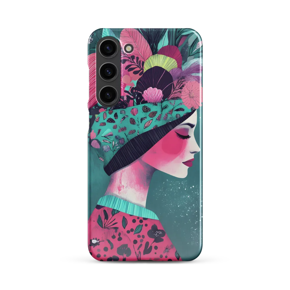 Whimsical Floral Portrait
