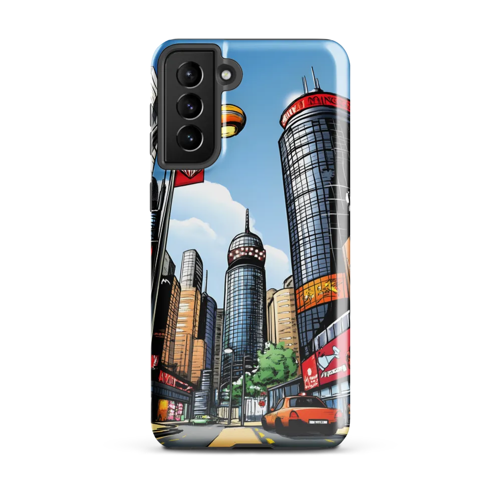 Urban Pulse: A Comic Cityscape
