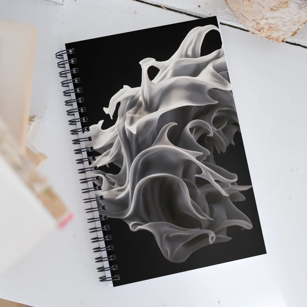 Fluid Dynamics: An Organic Exploration | Spiral Notebook